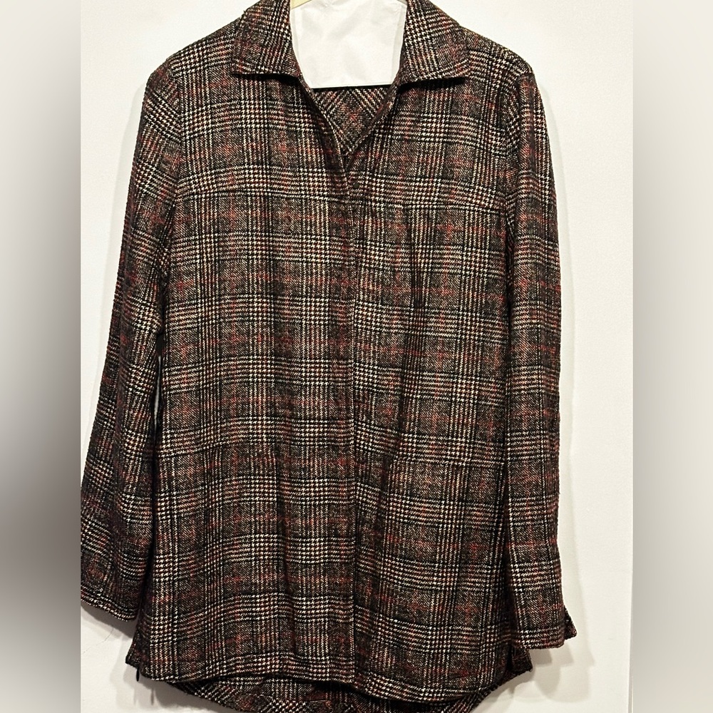 Akris Women’s Wool Blend Plaid Pant Suit